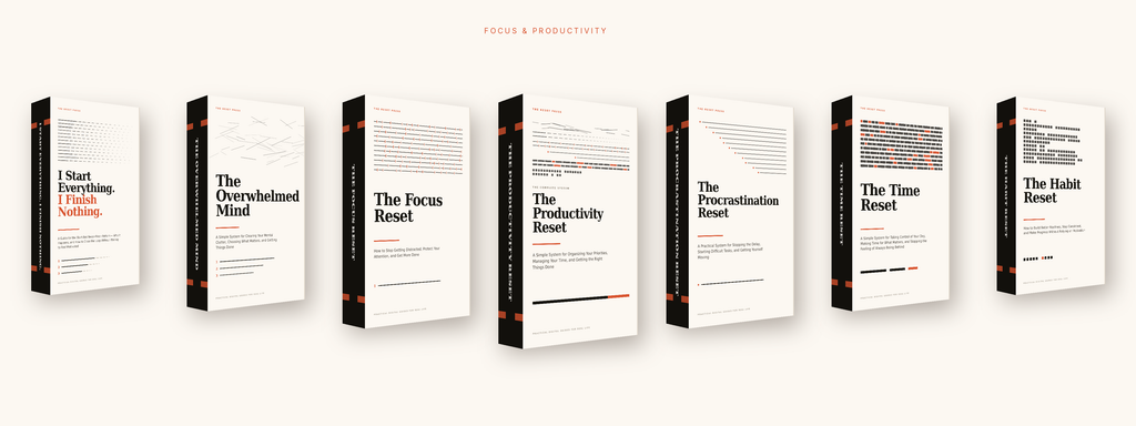 The Complete Reset Library: All 7 Focus & Productivity Guides