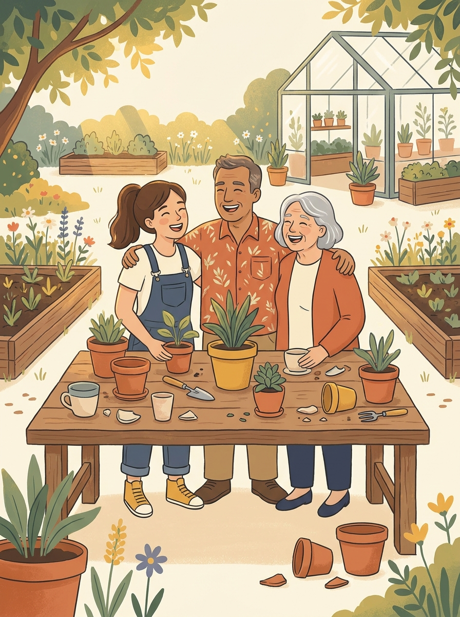 Mixed-age group connection illustration, Chapter 5