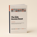The Side Income Reset workbook 3D mockup