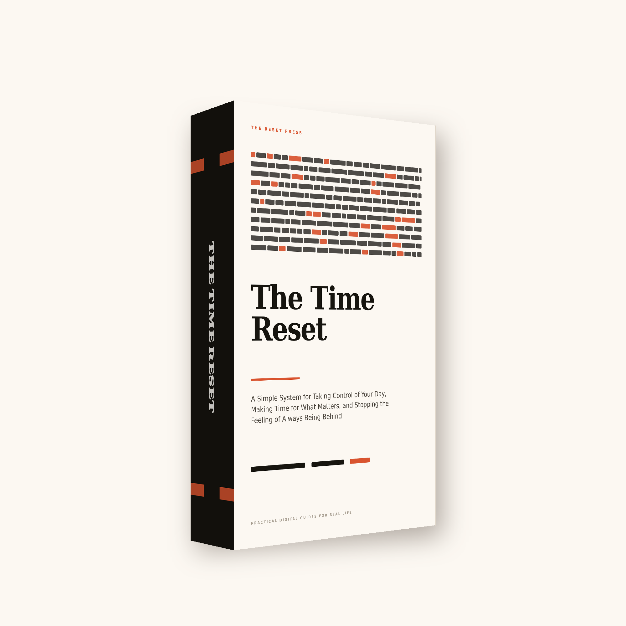 The Time Reset 3D book cover