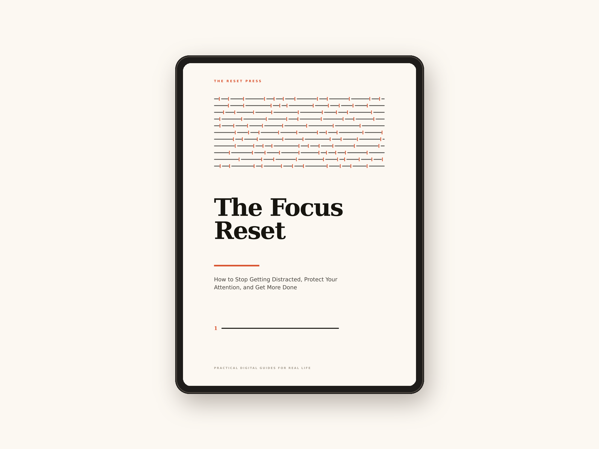 The Focus Reset: How to Stop Getting Distracted, Protect Your Attention, and Get More Done