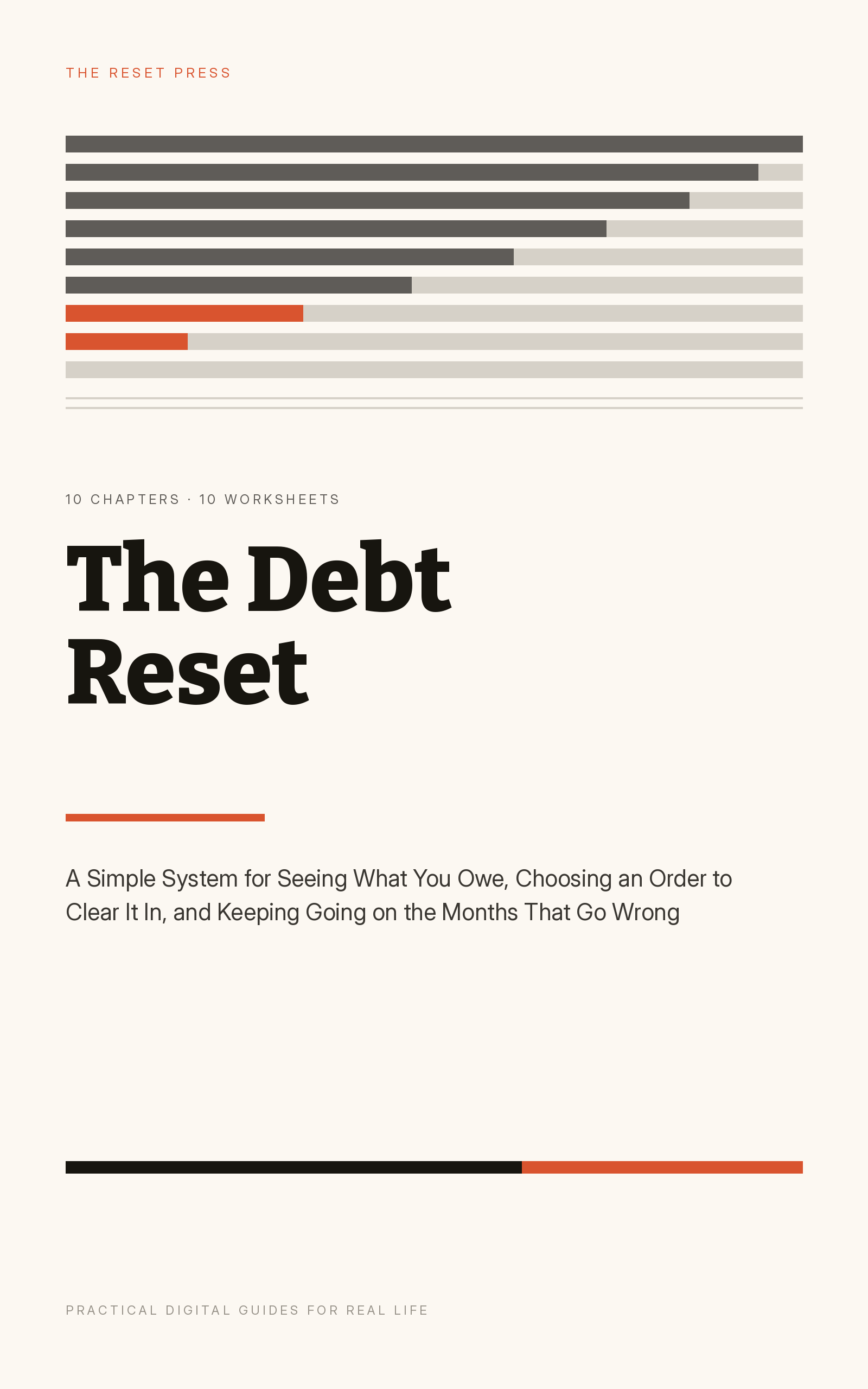 The Debt Reset cover