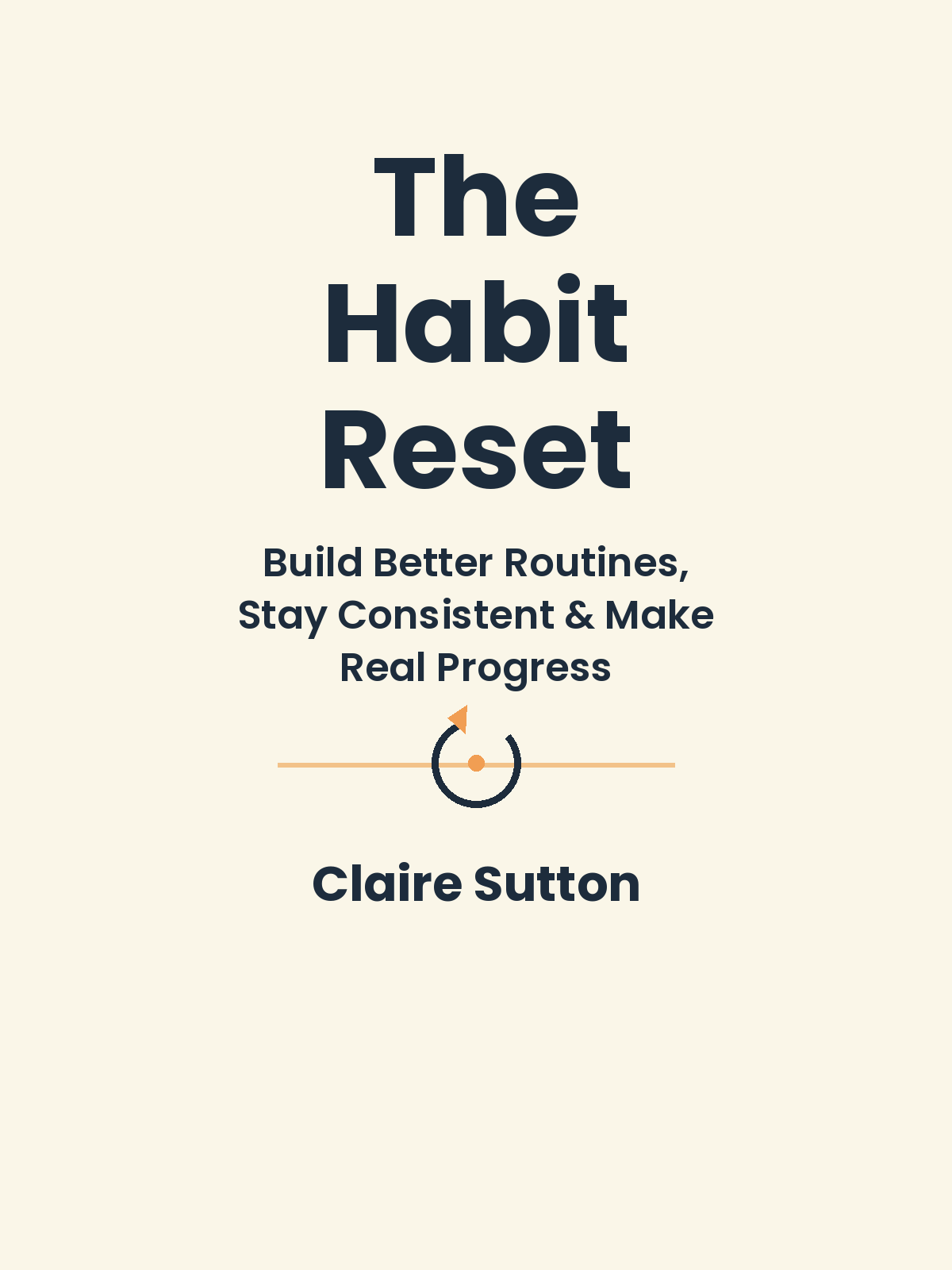The Habit Reset cover