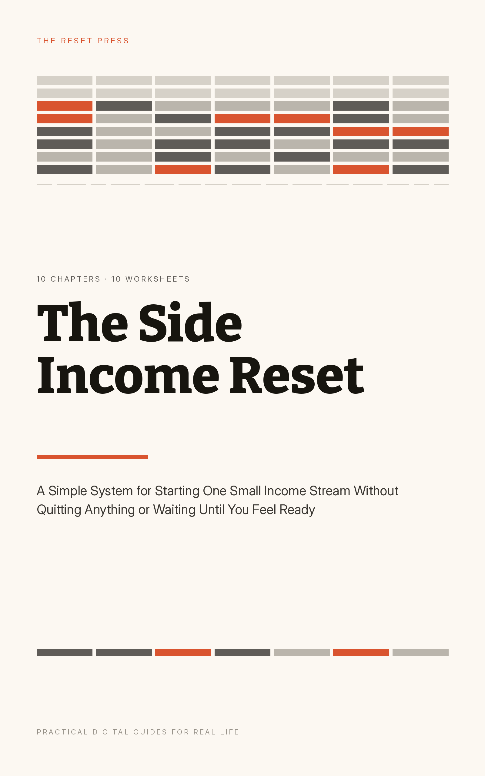The Side Income Reset cover