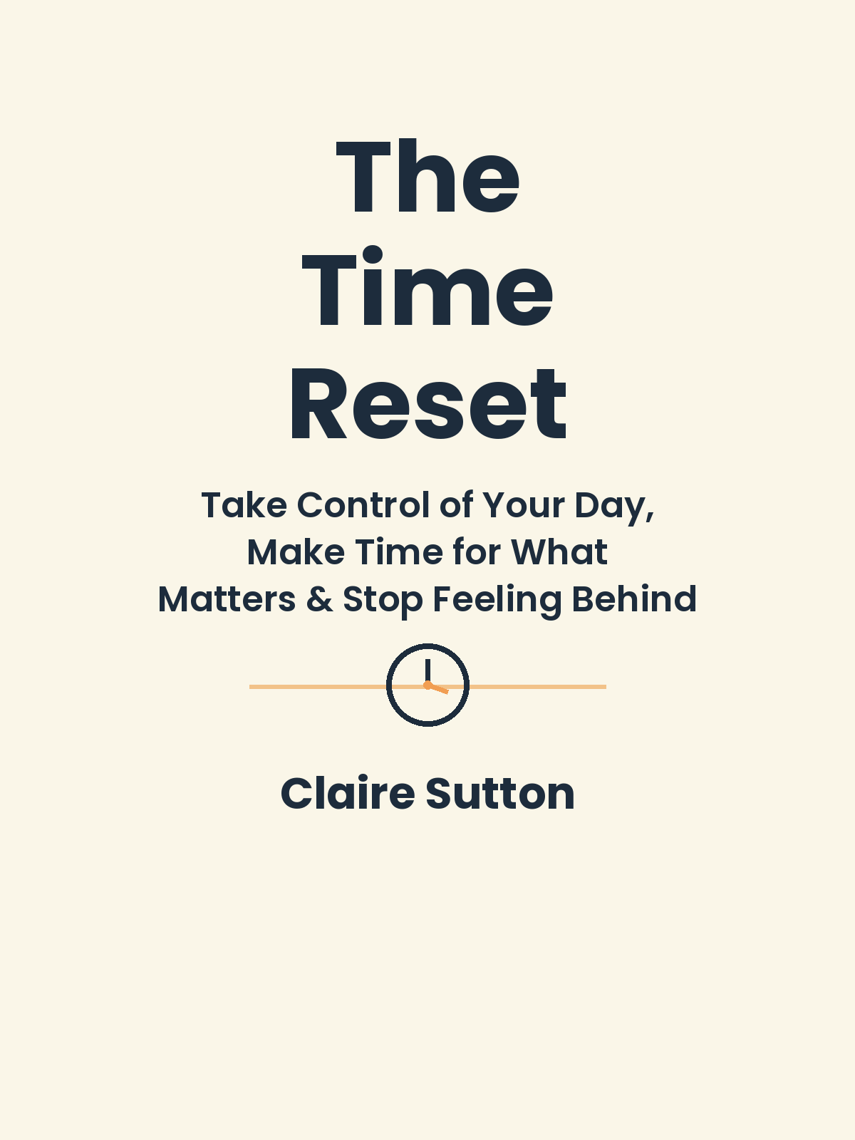 The Time Reset cover